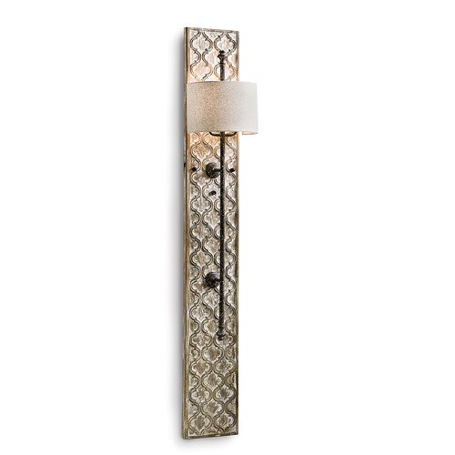 Carved Panel Sconce